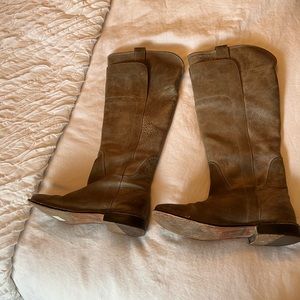 Frye putty boots. Size 7